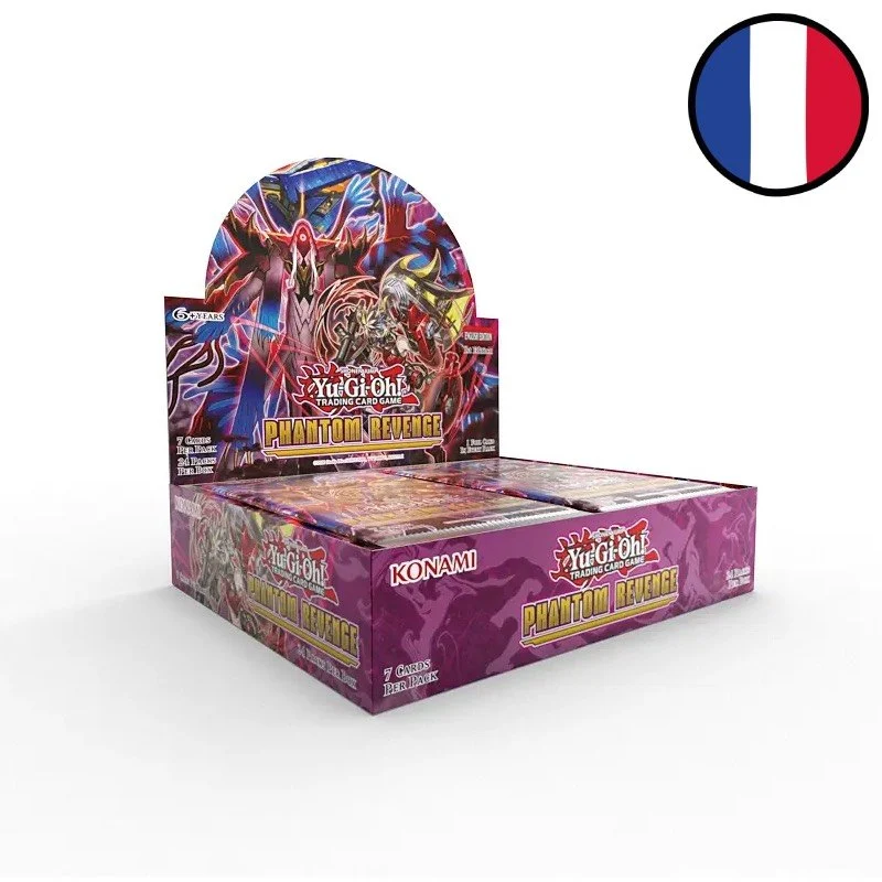 Boite de 24 Boosters La Vengeance Fantôme - Yu-Gi-Oh! FR