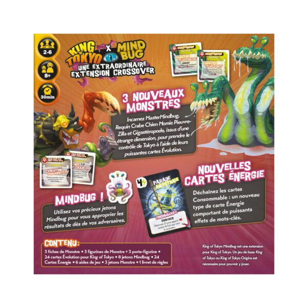 King of Tokyo - Mindbug dos
