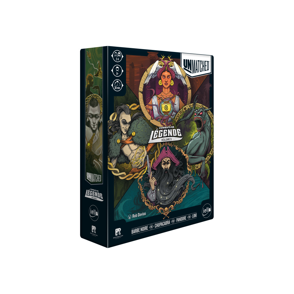 Unmatched : Combats de Légende Volume 3