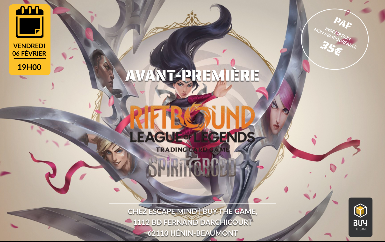 Avant-Première Riftbound - "Spirit Forged"