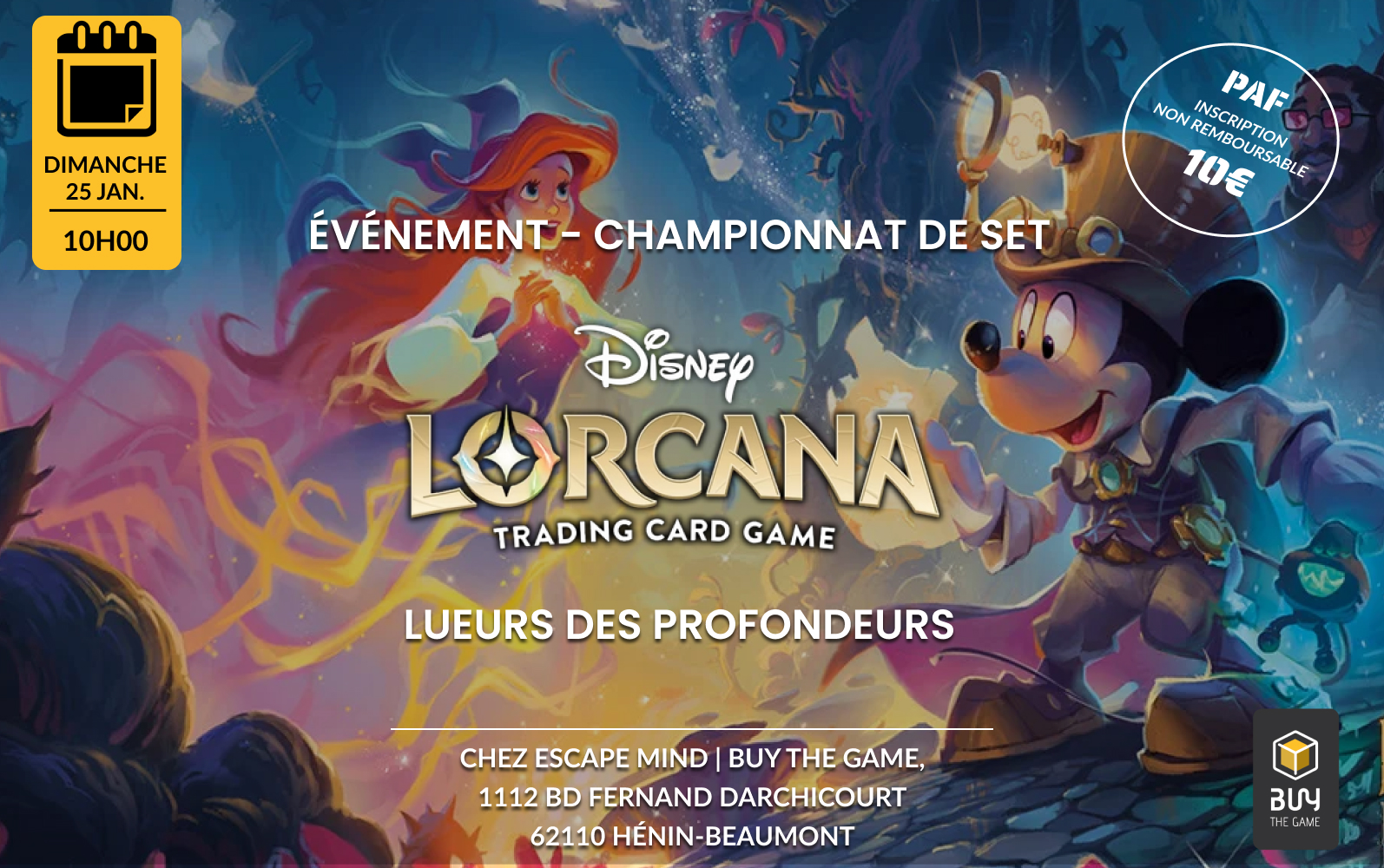 Championnat de set : Lueurs dans les Profondeurs