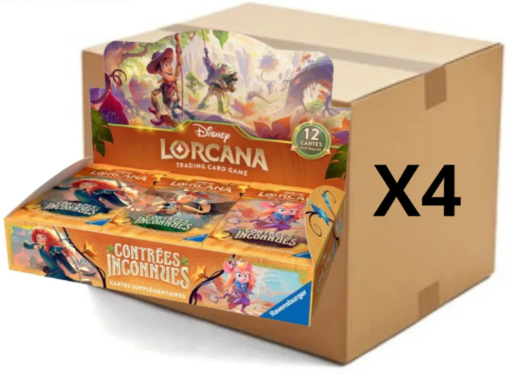 Case Display Disney Lorcana Contrées Inconnues