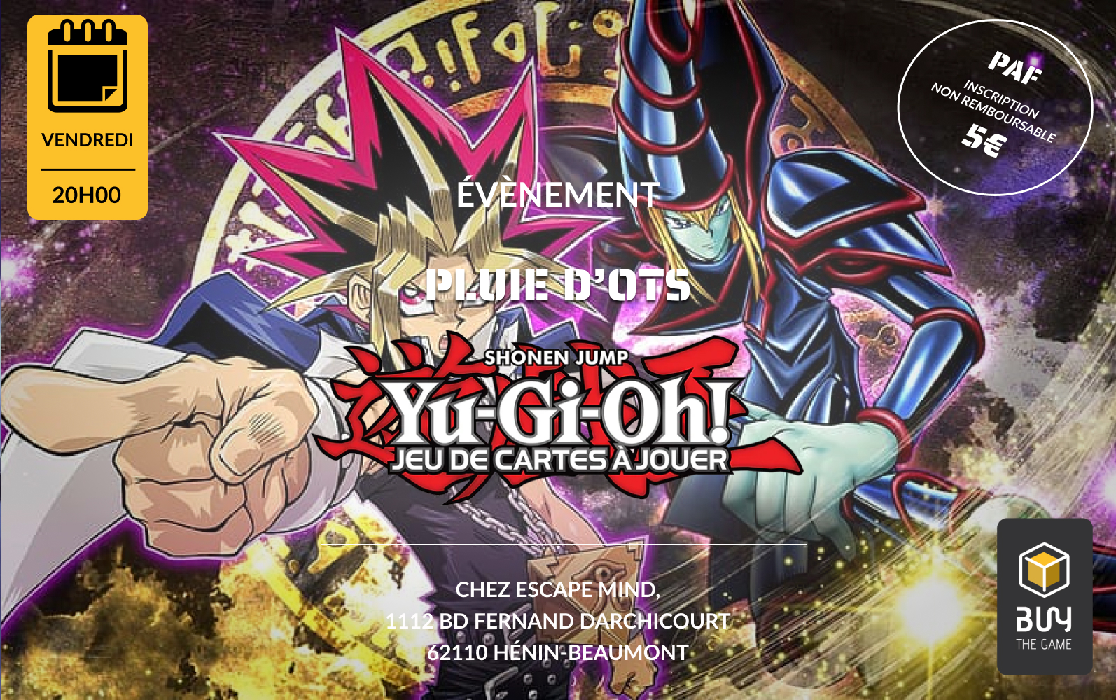 Tournoi Pluie d'OTS Yu-Gi-Oh