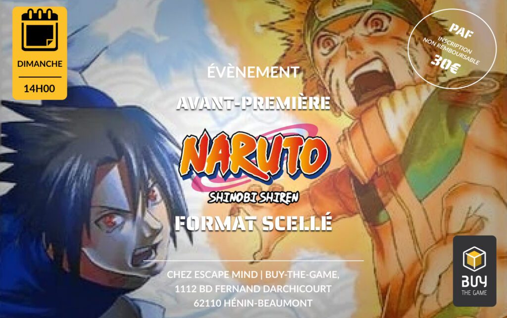 Avant Première - Naruto Mythos Set 2 – Shinobi Shiren