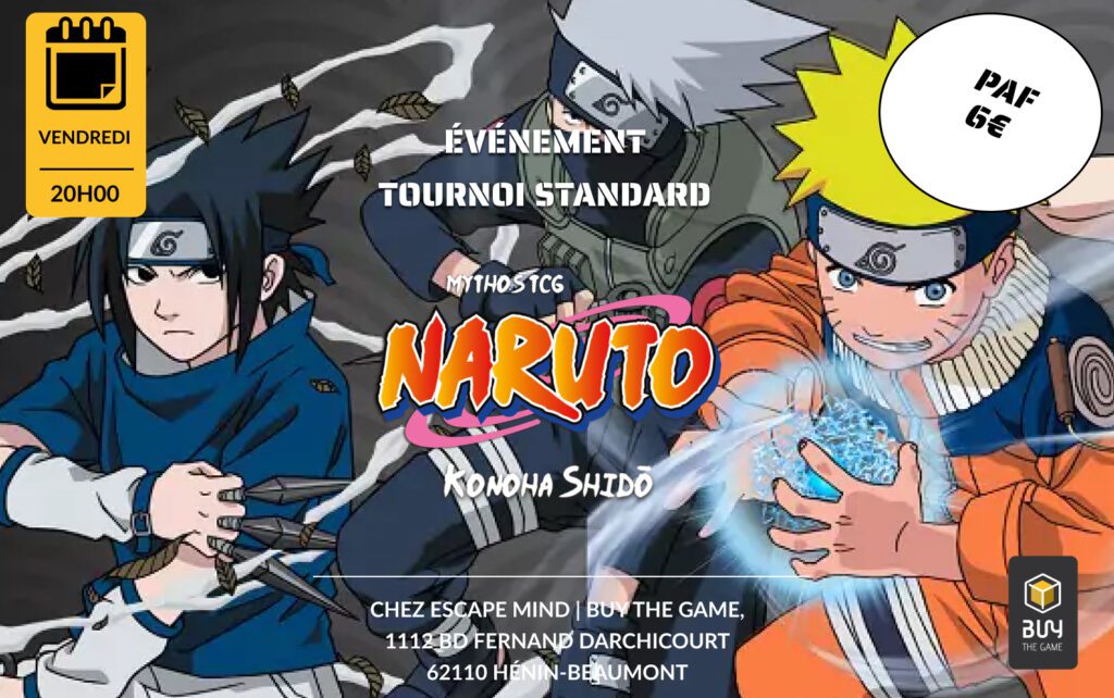 Tournoi - Naruto Mythos Set 1 - Konoha Shido