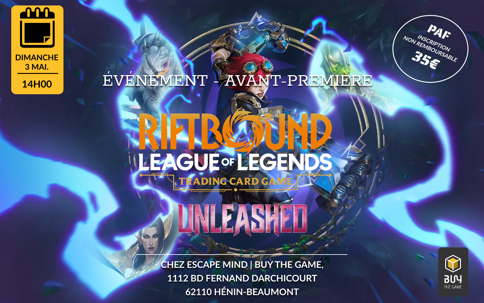 Avant-Première Riftbound - Unleashed