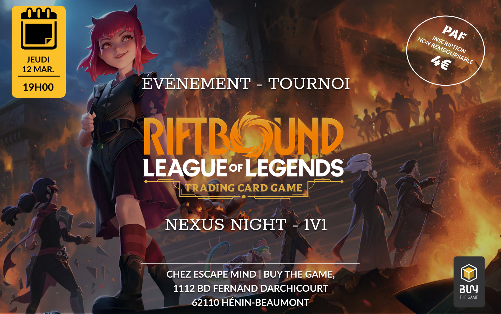 Riftbound Evening Nexus Nights - 1v1