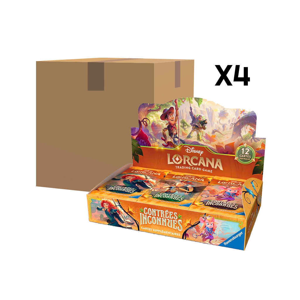 Case Display Disney Lorcana Contrées Inconnues