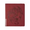 dragon shield card codex 360 blood red