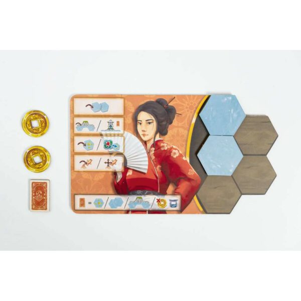 koï - jeu de société - placement jetons