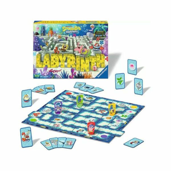 Labyrinthe bob l'éponge plateau de jeu