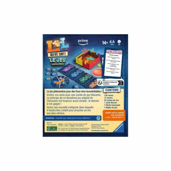 qui rit sort mini édition boite verso