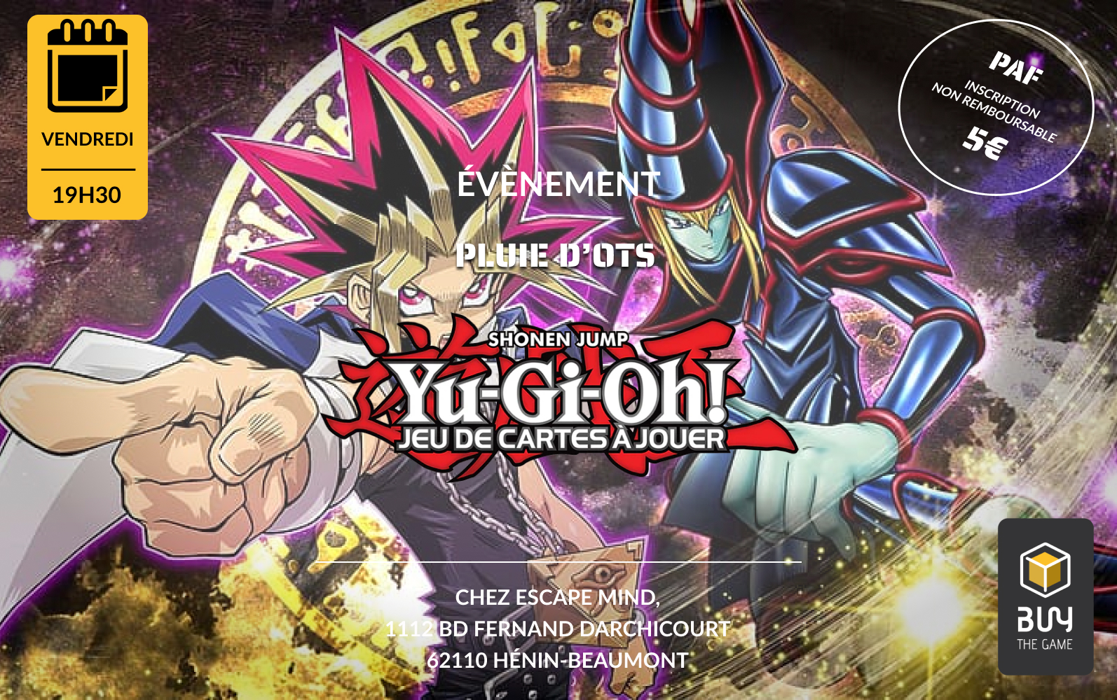 Tournoi Pluie d'OTS Yu-Gi-Oh