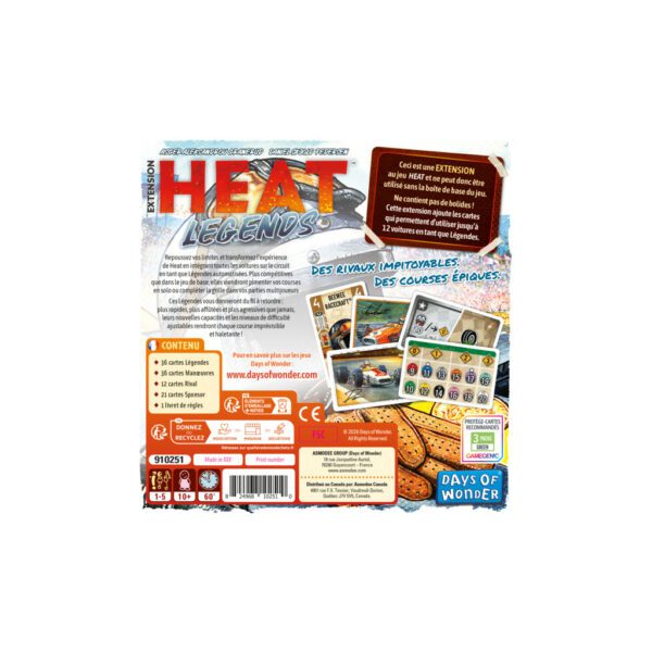 heat legends extension