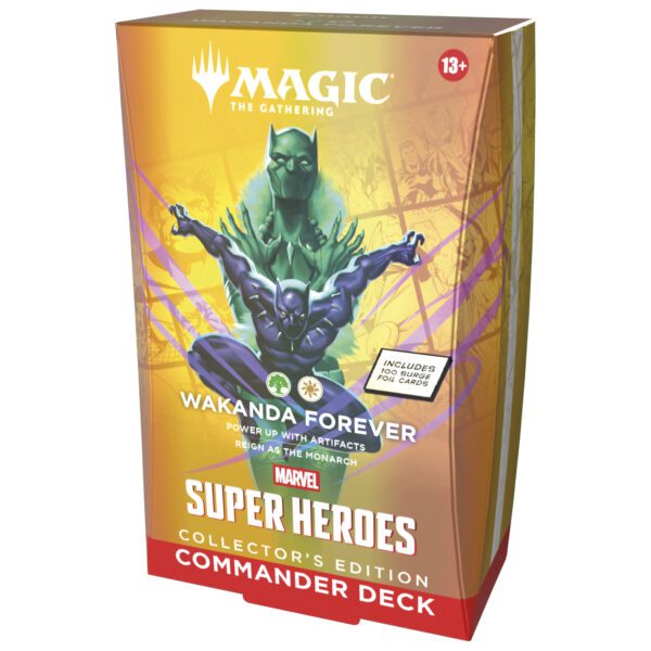Collector Commander Deck Marvel Super Heroes - Wakanda Forever