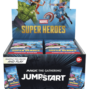 marvel super heroes jumpstart display