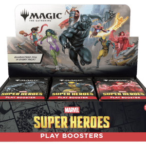 marvel super heroes play display