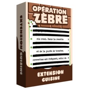 opération zèbre - extension cuisine