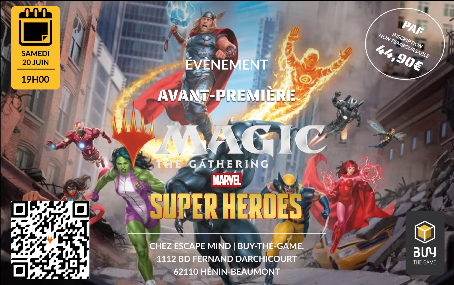 Avant Première - Marvel Super Heroes