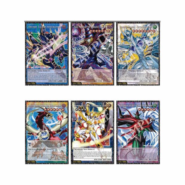 yu-gi-oh coffret magnificent monsters cartes