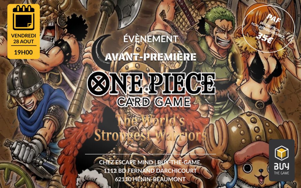 Avant-Première One Piece OP17 : The World's Strongest Warriors