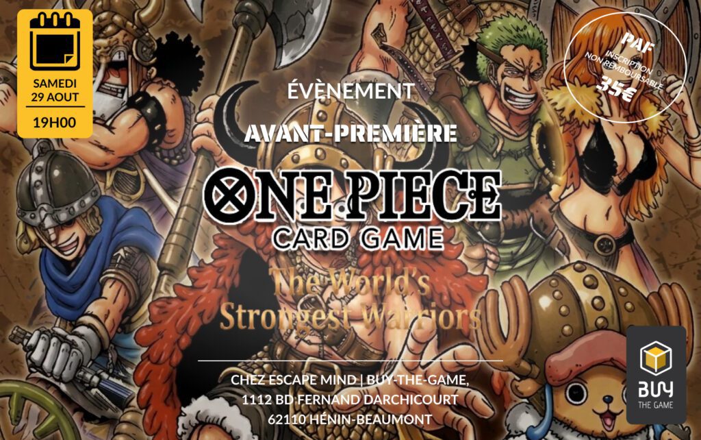 Avant-Première One Piece OP17 : The World's Strongest Warriors