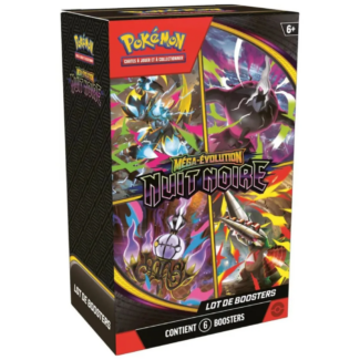 Pokémon ME05 Nuit Noire - Bundle 6 Boosters