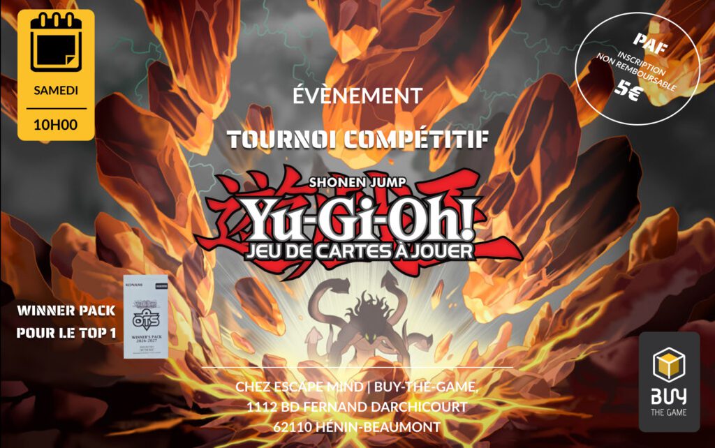 Tournoi Compétitif Yu-Gi-Oh
