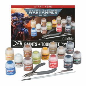 Set Peintures et Outils Warhammer – 13 Peintures Citadel
