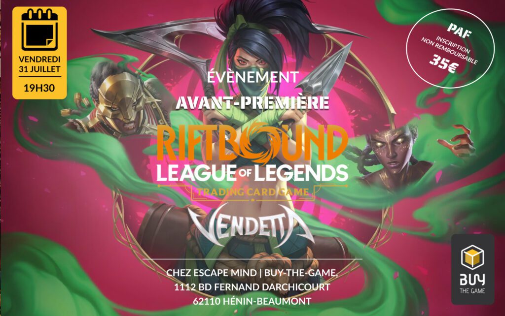 Avant-Première Riftbound - "Vendetta"