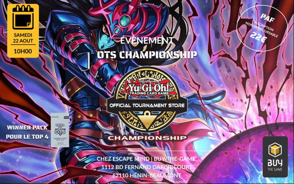 OTS Championship Yu-Gi-Oh - Les Origines du Chaos