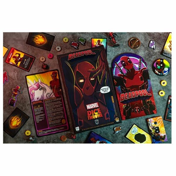 dice throne deadpool - jeu de carter