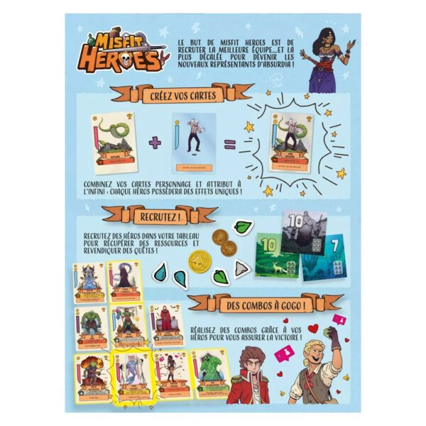 misfit heroes - verso