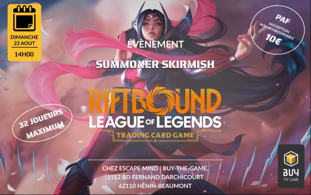 Riftbound Summoner Skirmish - Août