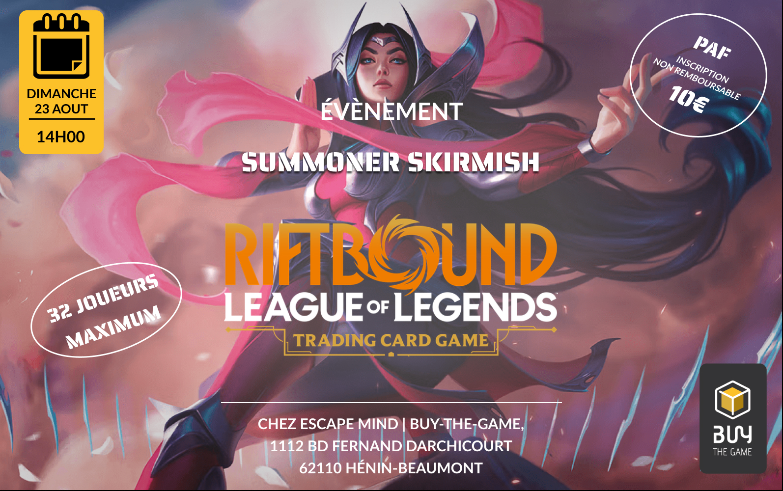 Riftbound Summoner Skirmish - Août