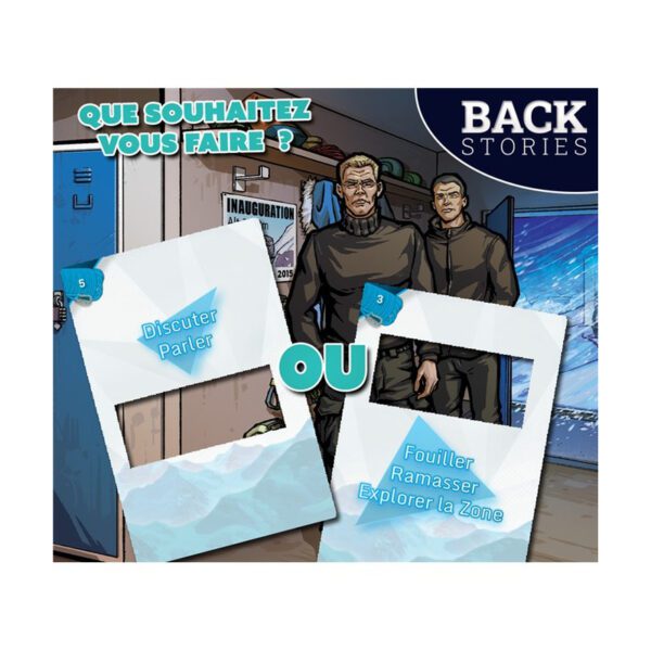 Backstories - Seule sous la glace - Jeu