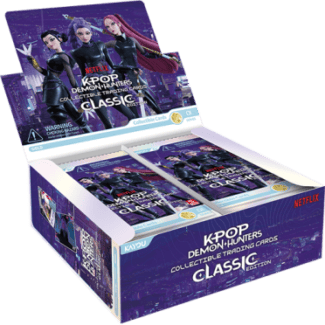 KPop Demon Hunters - Collectible Trading Cards - Display de 20 Boosters - Classic Edition