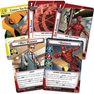 Marvel Champions Peur de rien - Extension - Cartes