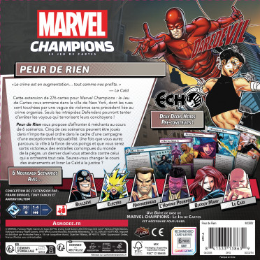 Marvel Champions Peur de rien - Extension - Boîte