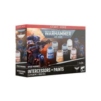 Warhammer 40,000 : Space Marines - Intercessors + Set de Peinture