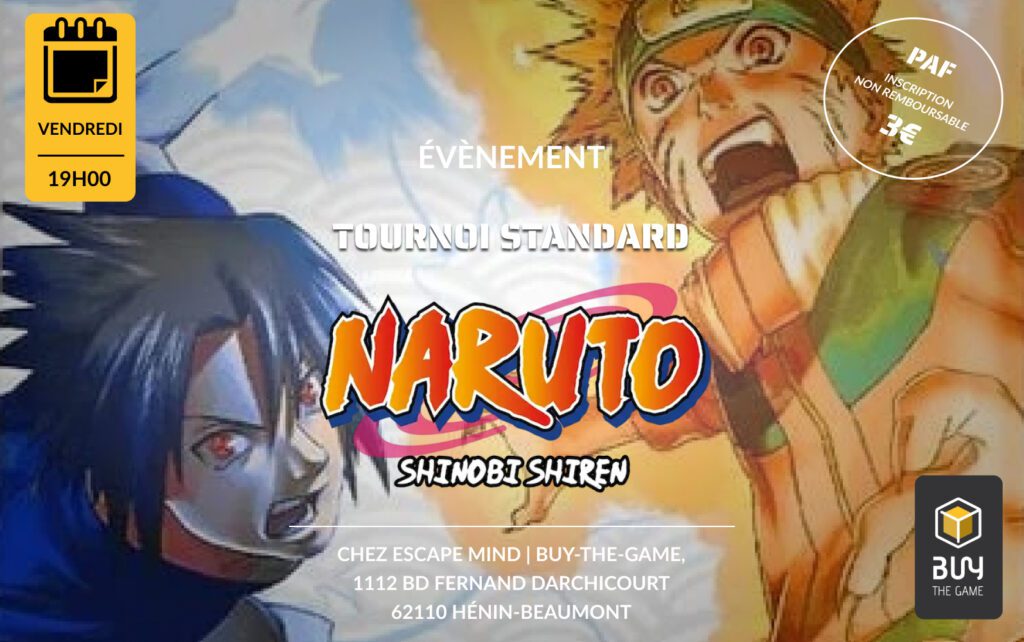 Tournoi - Naruto Mythos Set 2 - Shinobi Shiren