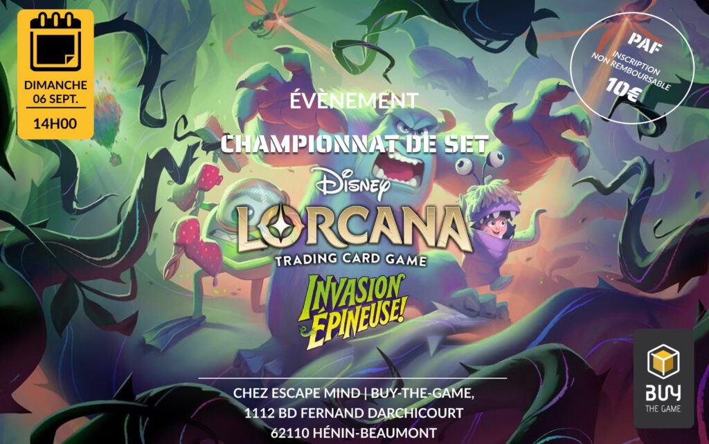 Championnat de set : Invasion Épineuse