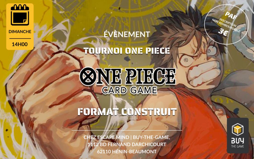 Tournoi One Piece Card Game
