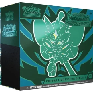 Pokemon - Ecarlate et violet Mascarade crepusculaire - Coffret dresseur d'elite