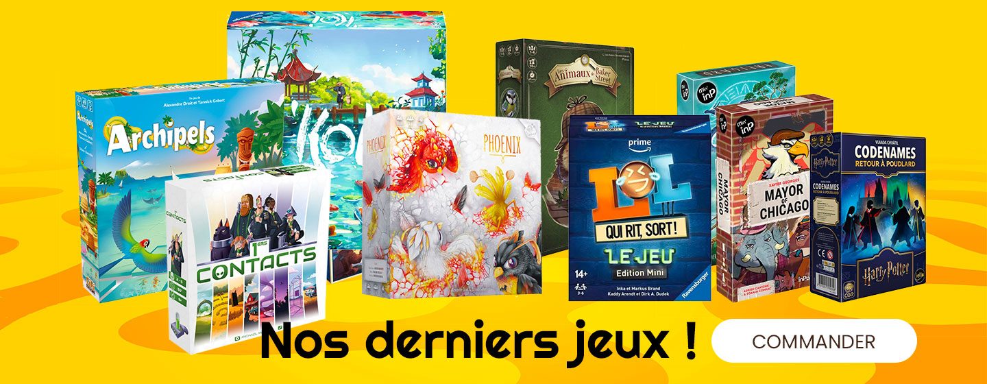 Ban desktop nouveaux jeux - Avril