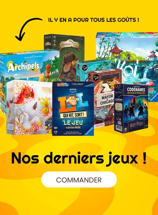 Ban mobile nouveaux jeux - Avril